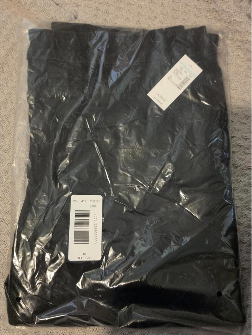 NWT Maurices Black Boot Cut Jeans - Picture 2 of 4